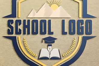professional and creative education logo design for your school and university