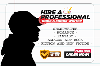 write and format a high quality ebook as your trusted ghostwriter, KDP ready