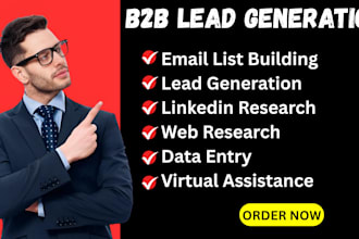 targeted b2b lead generation email address using linkedin
