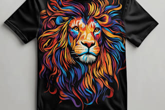 create a tshirt design in modern streetwear style