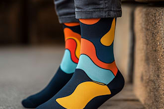 create your beautiful socks designs