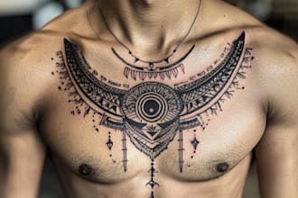 design you a cyber sigilism tattoo design