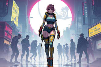 draw your character fantasy medieval cyberpunk steampunk etc