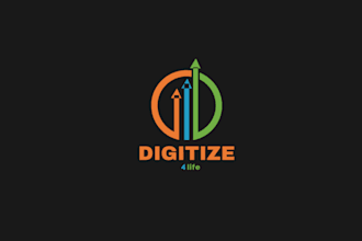 create monogram and abstract logo professionally