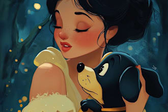 do disney children cartoon illustration