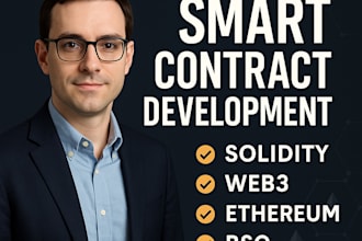 expert smart contract developer  solidity  web3  ethereum