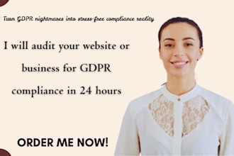 audit your website or business for gdpr compliance in 24 hours