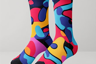 design custom sneakers socks for your brands and streetwear