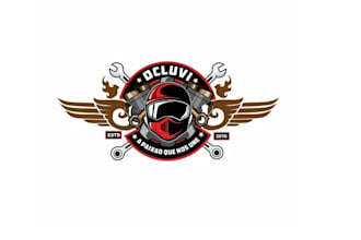 design custom motorcycle repair logo