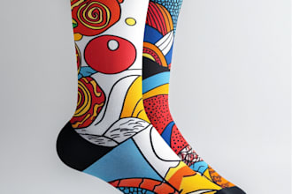 socks design unique socks design within 24 hours