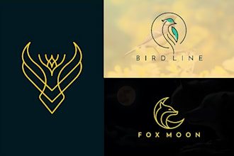 elevate your brand with minimalist line art logo design