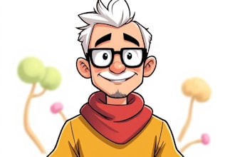 draw cartoon avatar, cartoon character, caricature, logo