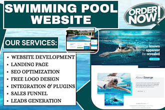 do swimming pool website pool construction website pool cleaning swimming leads