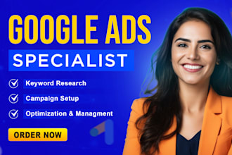 setup and manage google ads adwords PPC campaigns