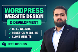 do wordpress website development, business website, wordpress website design