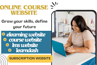 build wordpress lms website tutor lms elearning online course with learndash