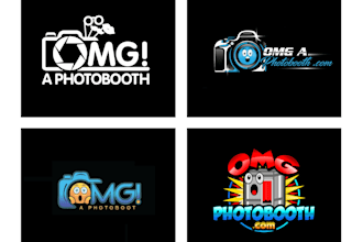 design a awesome photobooth logo for your business