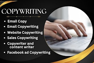 do professional copywriting for your website