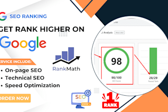 do website onpage SEO and technical optimization for top google ranking