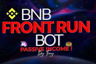 build pancake swap bot uniswap trading bot, front running bot, evm gmx on solana