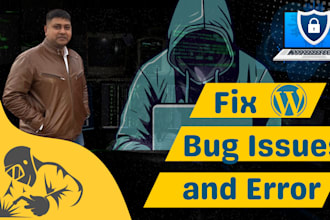 fix wordpress issues, errors, bugs, or problems