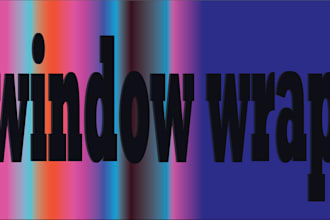 make  trailers window vinyl decals pickup van and window logo