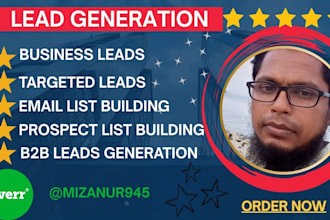 provide targeted b2b lead generation for any industries