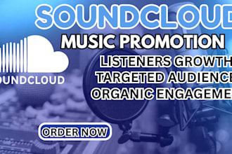 promote your soundcloud music promotion to a targeted audiences