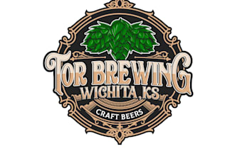 design a bold, modern craft brewery logo