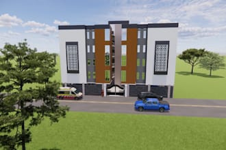 provide architectural and structural designs plus realistic 3d rendering