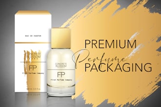 develop creative perfume packaging with unique storytelling
