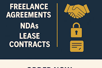 draft a professional legal contract or agreement