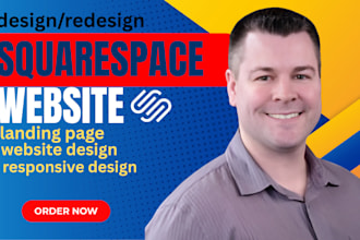 build or redesign your squarespace site or landing page to stand out