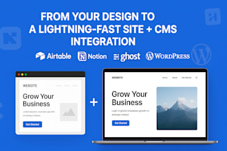 do website with headless cms notion, airtable, ghost, etc