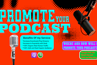 organically promote your podcast to real and engaged listeners
