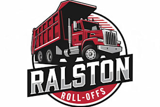 design creative dumpster logo