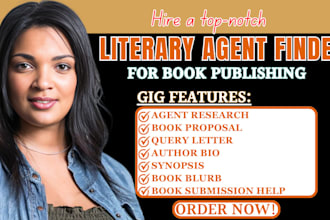 find active literary agent write book proposal query letter, author bio synopsis