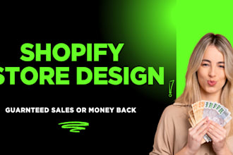 make you a shopify store with a track record of high conversion rate