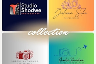 design a custom boutique photography logo