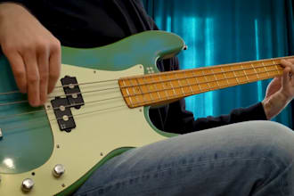 be your bass player and record professional bass tracks