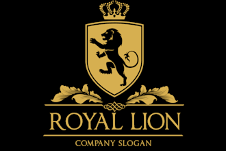 design good looking lion logo