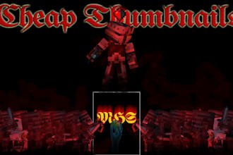 create a thumbnail for your minecraft youtube video