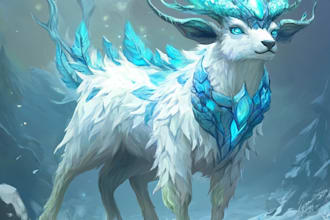 illustrate monster, creature, fantasy character