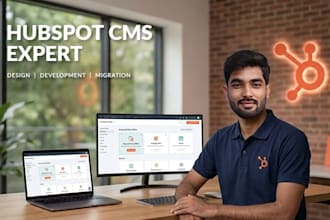 be your hubspot cms developer for design, development