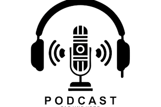 design a unique podcast logo with original concept