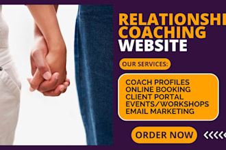design relationship coaching for couples singles emotional intimacy website