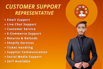 provide live chat and email support for your ecommerce stores