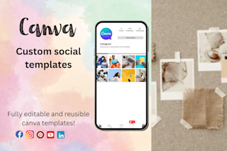 design editable canva instagram templates for coaches and small businesses