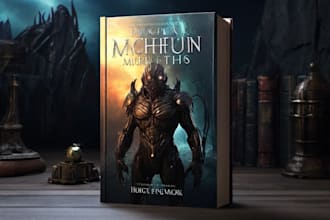 design a fantasy, sci fi, or horror, book cover