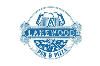 design corporate unique lakewood pub logo